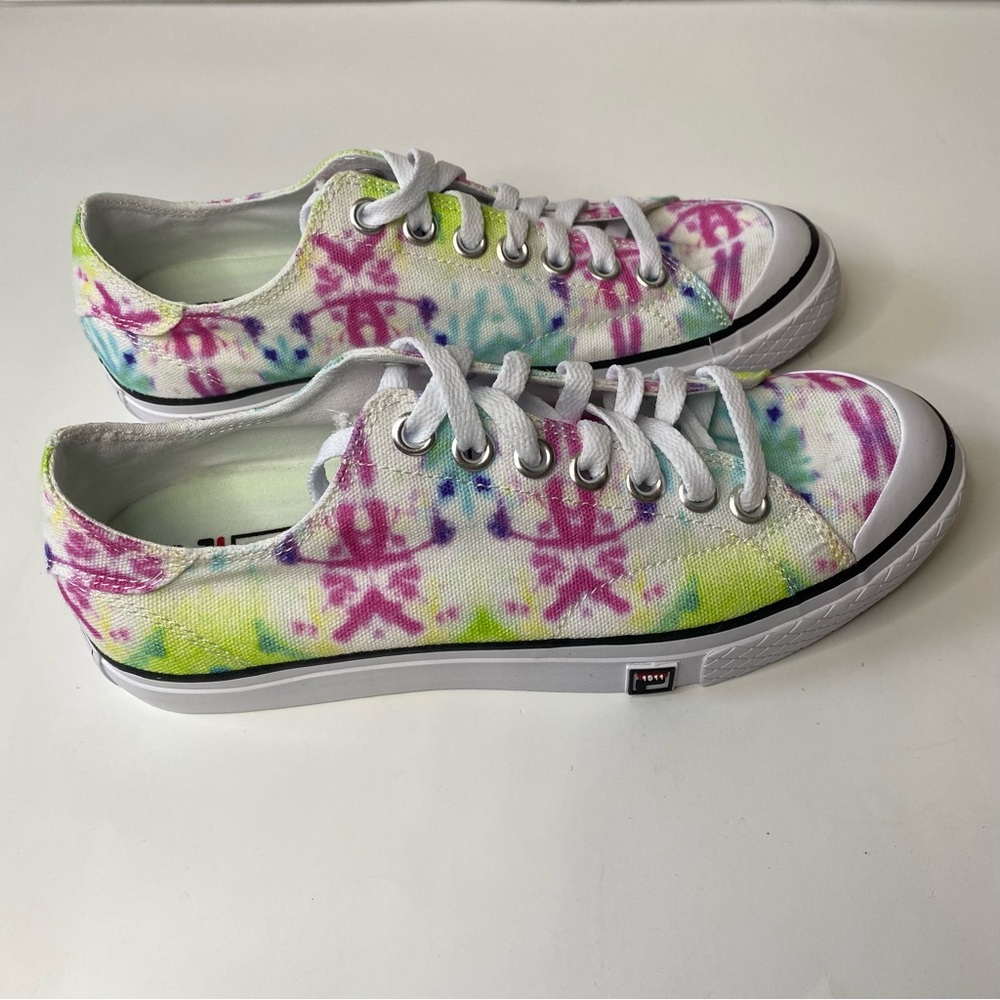 NEW Fila Tarp 1911 Tie-dye Sneakers size 9 - Picture 7 of 11